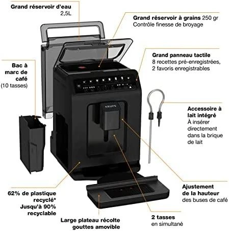 Krups Evidence ECOdesign - Automatinis kavos aparatas
