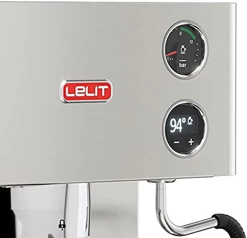 Kavamalė Lelit Kate PL82T Espresso Kavos aparatas with Grinder - St. Steel