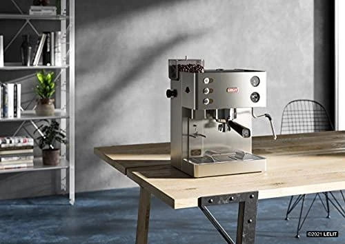 Kavamalė Lelit Kate PL82T Espresso Kavos aparatas with Grinder - St. Steel