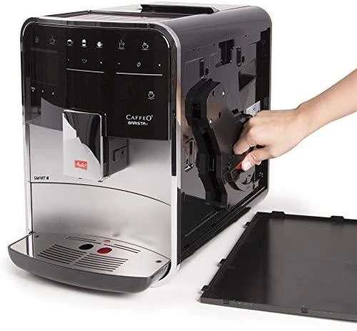 Melitta Barista T Smart F83/1-101 kavos aparatas nuo pupelių iki puodelio