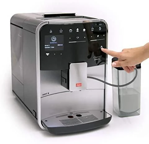 Melitta Barista T Smart F83/1-101 kavos aparatas nuo pupelių iki puodelio