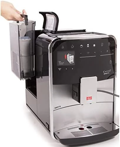 Melitta Barista T Smart F83/1-101 kavos aparatas nuo pupelių iki puodelio