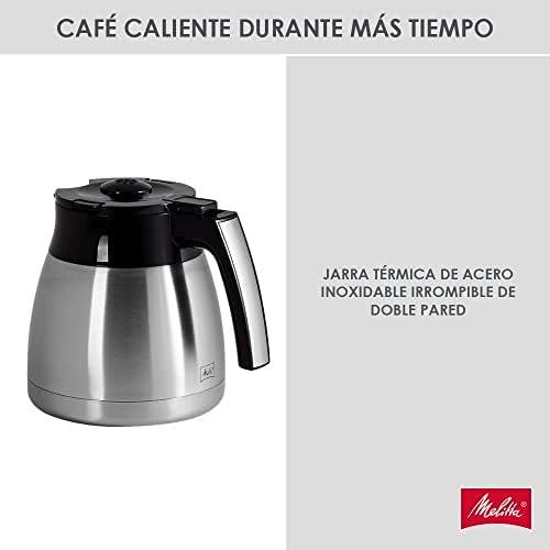 Kavos Aparatas - Melitta 1025-18 10 Puodelių Sidabrinis/Juodas