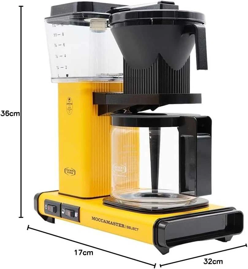 Kavos aparatas Moccamaster KBG 741 Pasirinkite Geltona Pepper