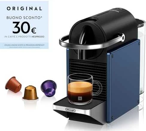Kapsulinis kavos aparatas Nespresso EN127.BL, mėlynas/juodas