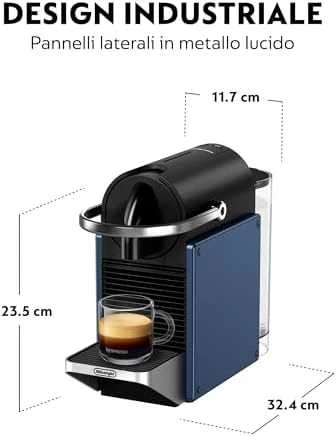 Kapsulinis kavos aparatas Nespresso EN127.BL, mėlynas/juodas