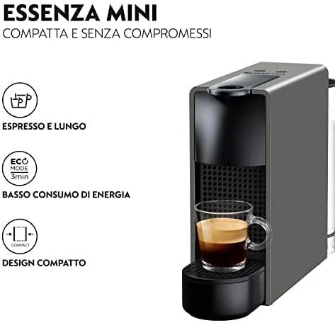 Krups Essenza Mini XN110B10 Kapsulinis kavos aparatas 0,6 L Pusiau automatinis