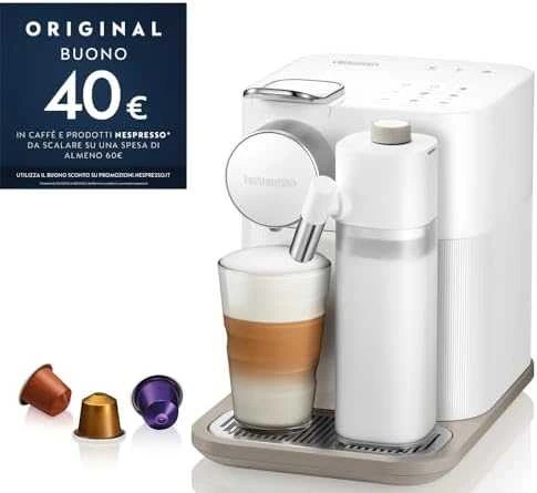 Kavos aparatas DELONGHI Nespresso EN640.W GRAN LATTISSIMA kapsulinis kavos virimo aparatas