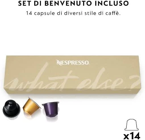 Kavos aparatas Krups XN1001 Inissia Nespresso Slėgis 19 bar, kapsulinis kavos virimo aparatas, 1260 W, Baltas