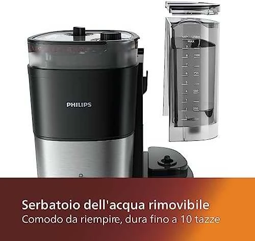 Kavos aparatas Philips All-in-1 Brew Lašėjimo with Įmontuojamas malūnėlis HD7900/50