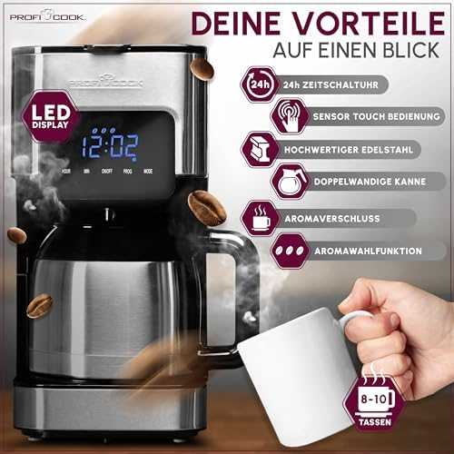 Kavos aparatas Profi Cook Proficook espreso aparatas PC-KA 1191
