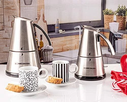 Espresso Maker Rommelsbacher EKO 364/E Semi-automatinis, 365 W, Nerūdijantis plienas