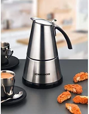 Espresso Maker Rommelsbacher EKO 364/E Semi-automatinis, 365 W, Nerūdijantis plienas