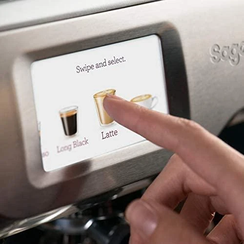 Kavos aparatas Espresso aparatas - Sage Barista Touch SES880BSS4EEU1, Integruotas Malūnas, Jutiklinis Ekranas, Plienas