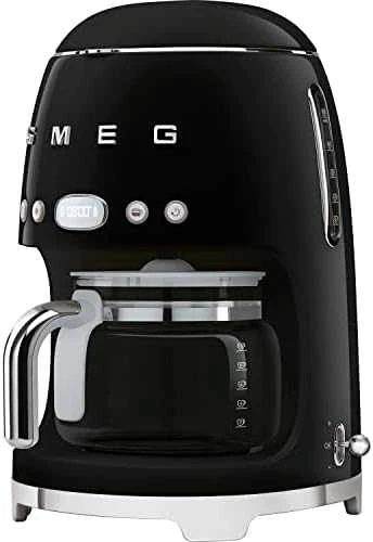 Lašelinis kavos aparatas SMEG DCF02BLEU, juodas