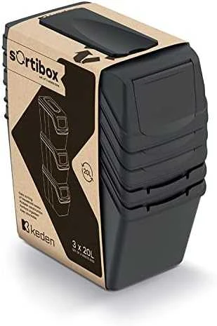 Prosperplast „Sortibox SET3 XL“ atliekų rūšiavimo dėžės