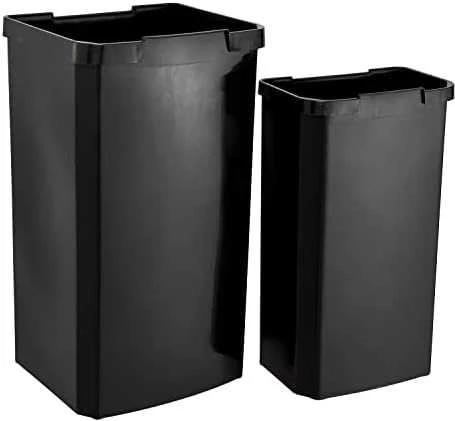 Šiukšliadėžė KEEEPER Gunnar, su pedalu, 7 L + 15 L, pilka sp.