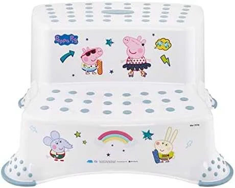KEEEPER dvigubas laiptelis PEPPA, baltas, 10032