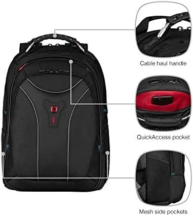 Bag for laptop WENGER patriot 600662 (17 ", juodos spalvos)
