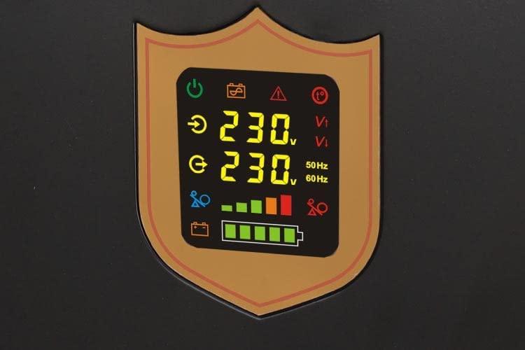 KMT sieninis nepertraukiamo maitinimo šaltinis KEMOT PROsinus-1000 keitiklis su gryna sinusine banga ir įkrovimo funkcija 12V 230V 1000VA/700W