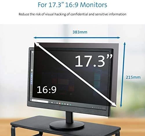 Leitz KENSINGTON 626475 Kensington privatumo filtras 2 krypčių nuimamas 18,5 platus 16:9