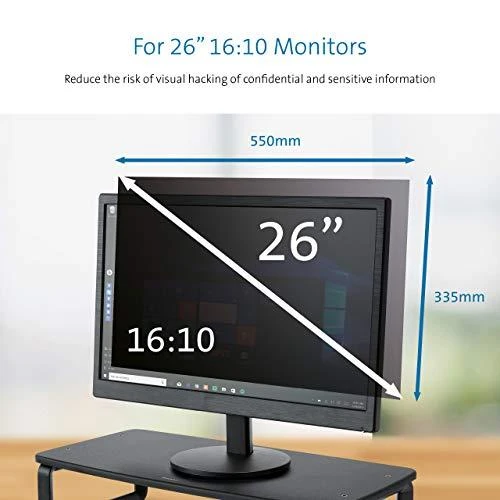 Kensington 626490 ekrano privatumo filtras Berėmio ekrano privatumo filtras 66 cm (26")