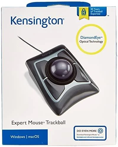 Leitz Kensington Expert Pelė kompiuterinė pelė USB Rodomasis rutuliukas Abiems rankoms