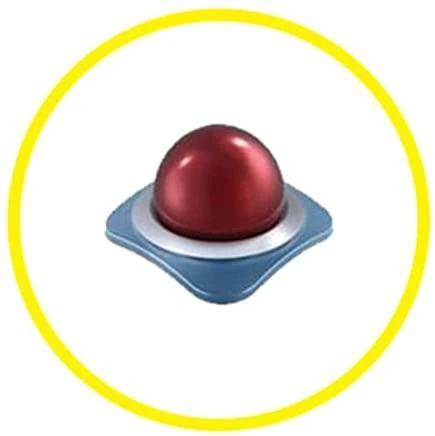 Pelė Leitz KENSINGTON Orbit Optinė Trackball juodas metallic