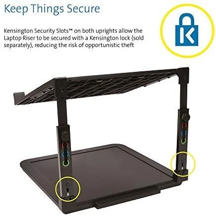 Leitz Nešiojamojo kompiuterio stovas KENSINGTON SmartFit, juoda sp.