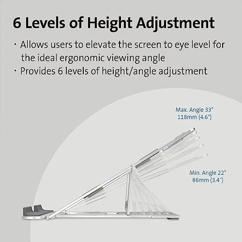 Leitz Kensington Podstawka pod laptopa Easy Riser Aliuminio