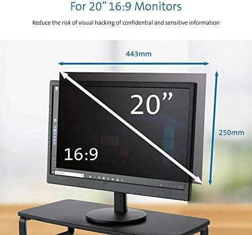 Leitz Kensington 626480 ekrano privatumo filtras Berėmio ekrano privatumo filtras 50,8 cm (20")