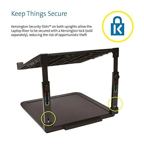 Leitz Nešiojamojo kompiuterio stovas KENSINGTON SmartFit, juoda sp.