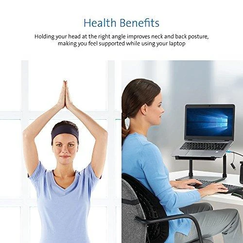 Leitz Nešiojamojo kompiuterio stovas KENSINGTON SmartFit, juoda sp.