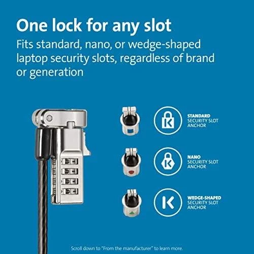 KENSINGTON UNIVERSAL 3-IN-1 LOC / KOMBINACINĖ UŽRAKTA NUSTATOMA