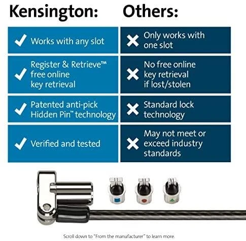 Kensington K62318WW kabelio užraktas