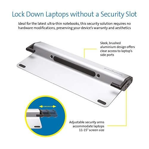 Kensington Nešiojamas kompiuteris Locking Station 2.0 sidabro spalvos