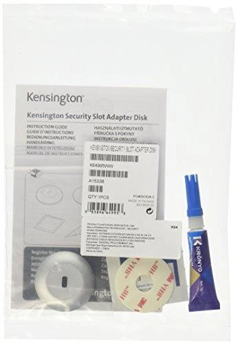 Kensington adapterio rinkinio pakuotė su instrukcija
