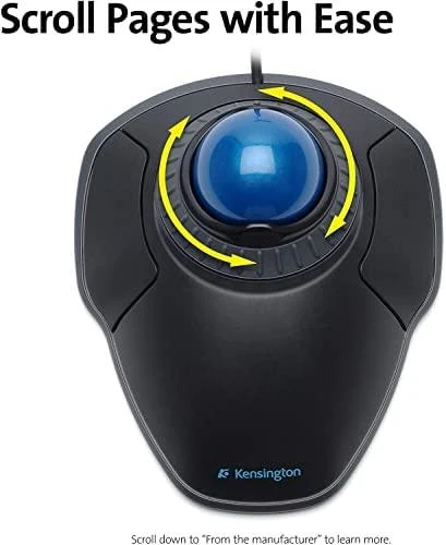 Leitz Kensington Orbit kompiuterinė pelė USB A tipo Optinis Abiems rankoms