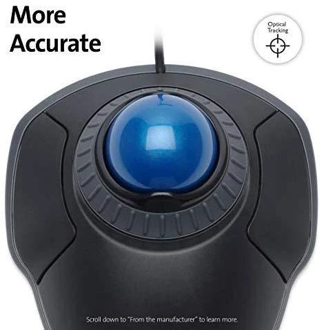 Leitz Kensington Orbit kompiuterinė pelė USB A tipo Optinis Abiems rankoms