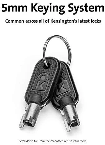 Leitz acco prekės ženklai KENSINGTON ClickSafe 2.0 3-in-1 Keyed