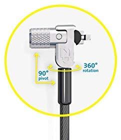 Leitz Nešiojamųjų kompiuterių užraktas KENSINGTON MicroSaver 2.0, rakinamas raktu