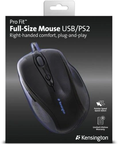 Pelė Kensington Pro Fit Full-Size USB