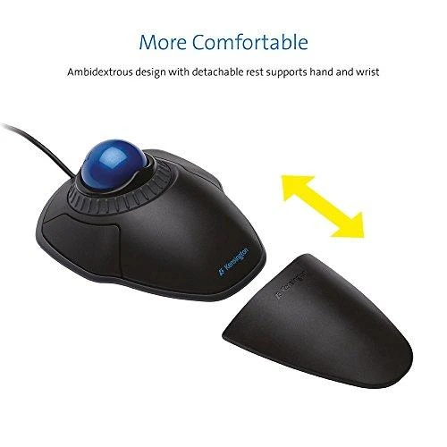 Leitz Kensington Orbit kompiuterinė pelė USB A tipo Optinis Abiems rankoms