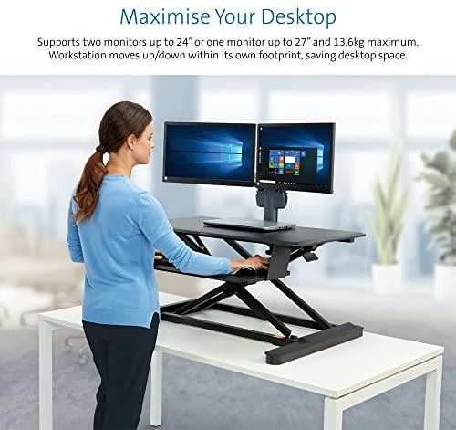 Leitz Sėdima-stovima darbo vieta KENSINGTON SmartFit, juoda sp.