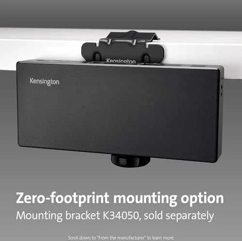 Leitz KENSINGTON SD4781p USB-C ir USB-A dviguba 4K prijungimo stotelė