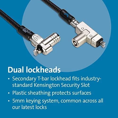 Leitz KENSINGTON Slim N17 2.0 Dual Keyed Nešiojamas kompiuteris Lock