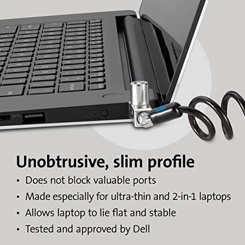 Kensington ClickSafe 2.0 nešiojamas N17 plonas nešiojamojo kompiuterio užraktas
