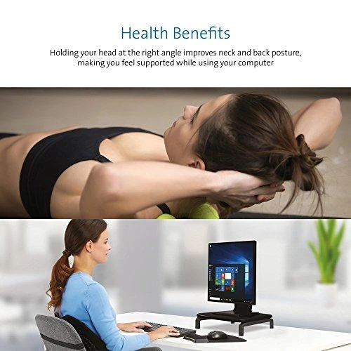Laikiklis Monitoriaus stovas Kensington SmartFit™ ekranams iki 21", juodos spalvos