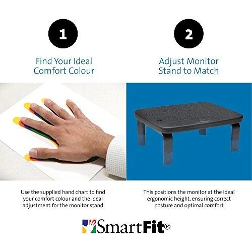 Laikiklis Monitoriaus stovas Kensington SmartFit™ ekranams iki 21", juodos spalvos