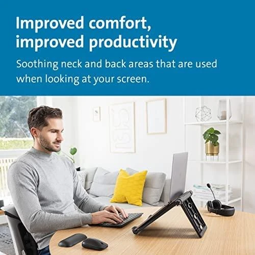 Leitz Kensington SmartFit Nešiojamojo kompiuterio stovas Juoda 43,2 cm (17")